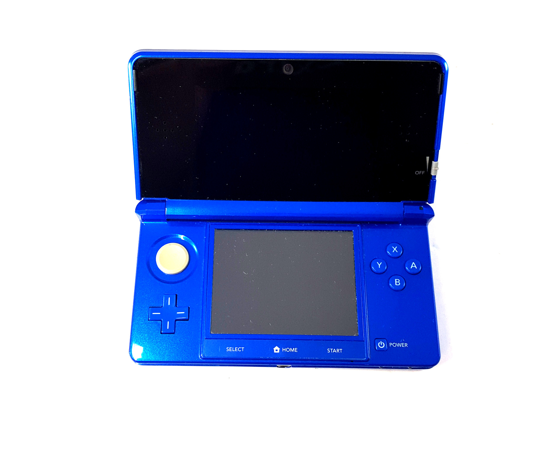 Nintendo 3DS Cobalt Blue Luigi's Mansion Pre-installed! PLEASE READ ...