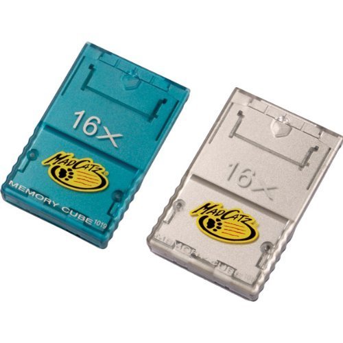 Mad Catz Memory Card For Gamecube - 16x, 64mb, 1019 Blocks (Colors